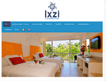 Tablet Screenshot of ixziplushotel.com
